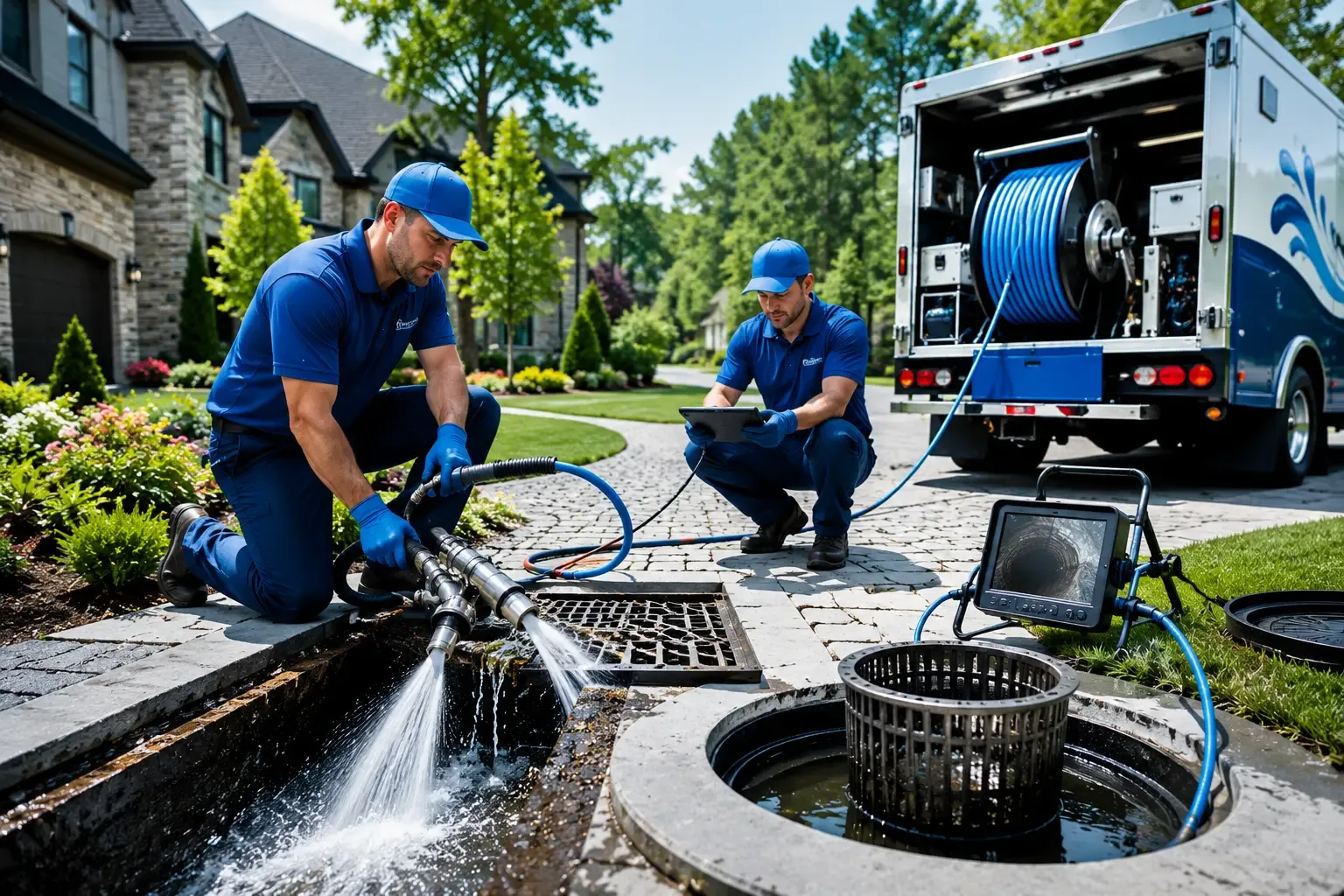 Local outdoor drain cleaning professionals in Pollok, TX