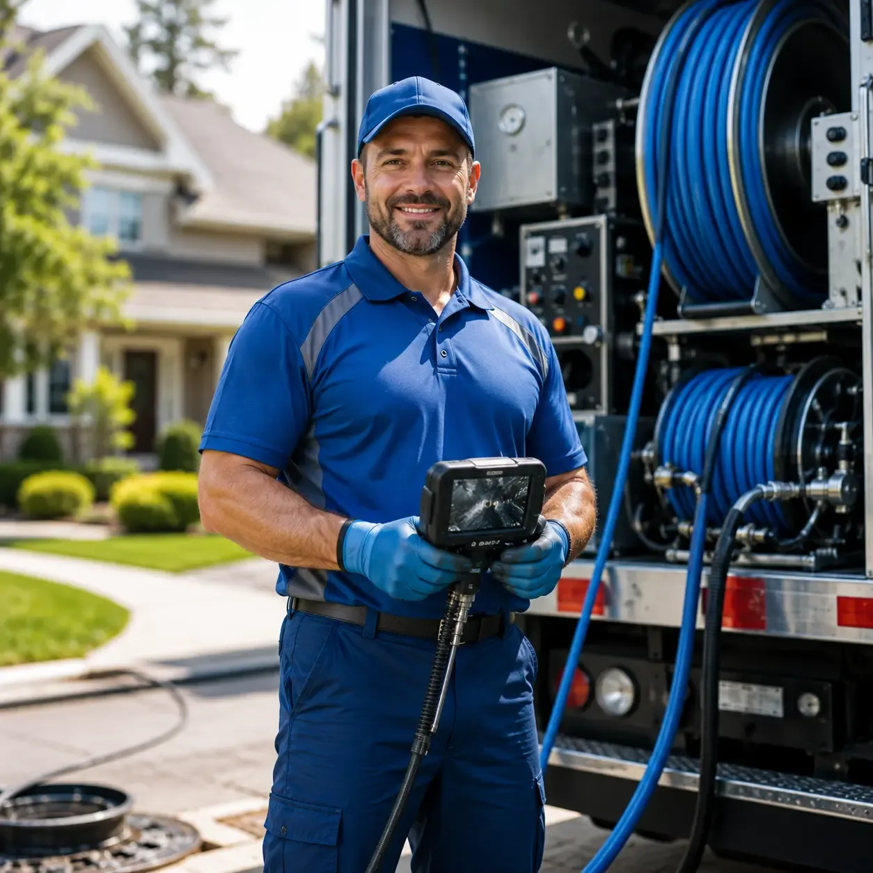 Local outdoor drain cleaning specialists in Pollok, TX